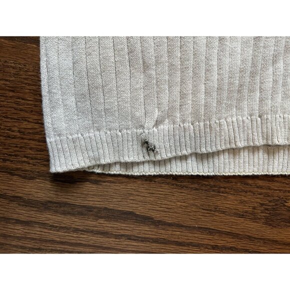 Cream 2 Button Polo J. Ferrar Medium - Picture 4 of 7